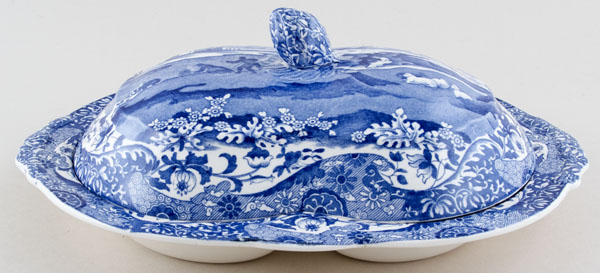 Covered Divided Dish c1930s